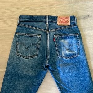 Vintage 501 with amazing fades